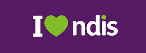 I heart NDIS logo