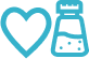 icon of a heart and a salt shaker