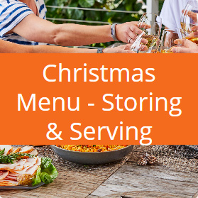 How to store our Christmas menu