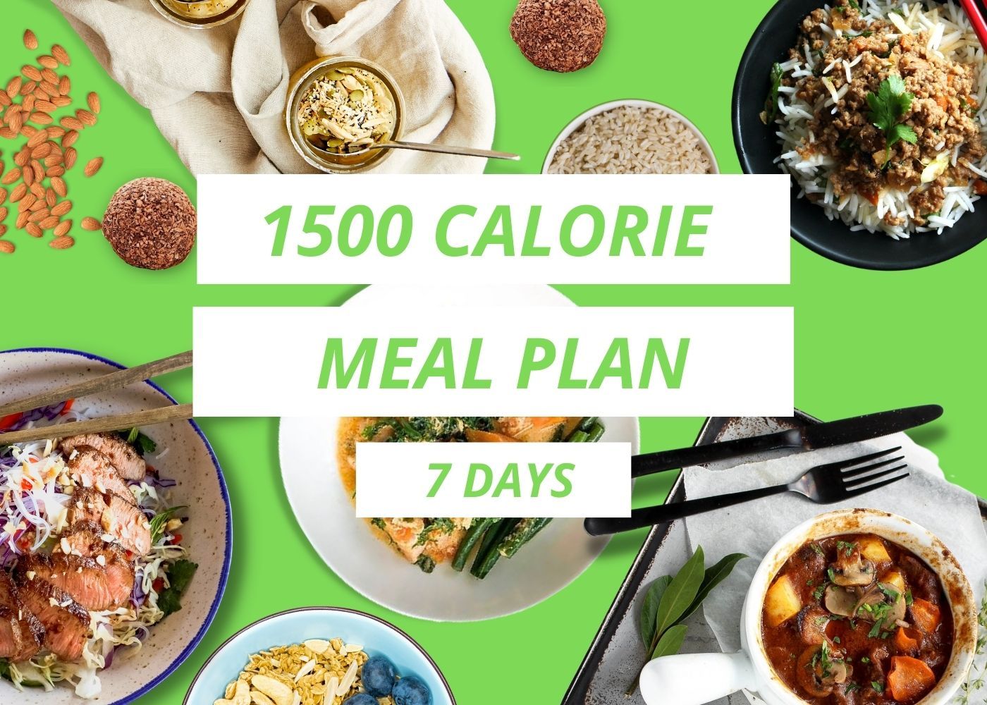 1500 Calorie - 7 Day - Plan 1