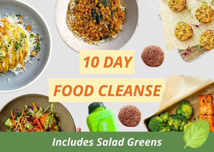 10 Day Cleanse - with Salad Greens