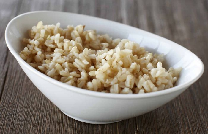 Brown rice side