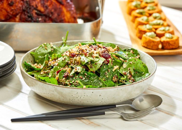 Cranberry Crunch Salad - add your own greens - serves 6-8