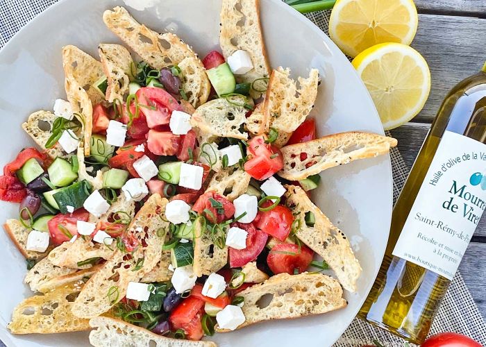 Greek Salad - add you own greens - serves 6-8