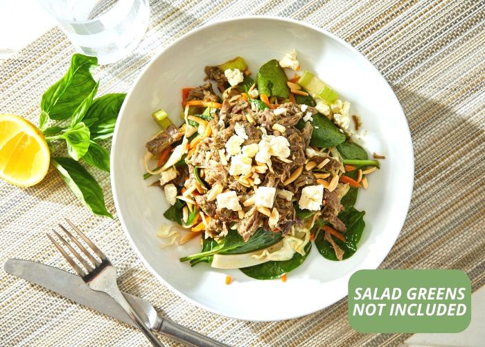 Greek lamb + fetta salad - Add Your Own Salad Greens