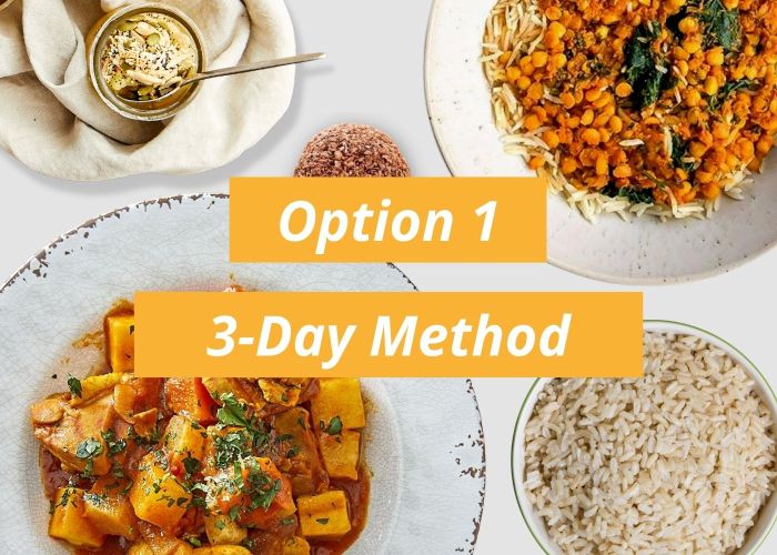 SFD - 3-Day Method - 2 Weeks (Fasting Days Only) Option 1